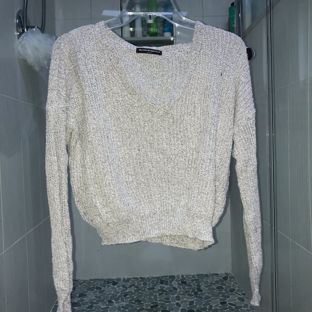 Brandy Melville V Neck Sweater